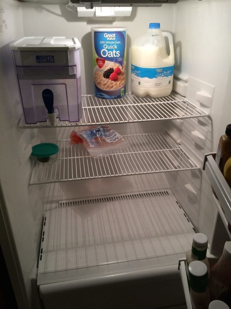 empty-refrigerator-milk-oatmeal