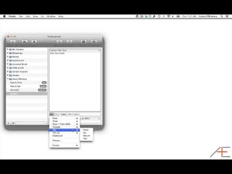 TextExpander Snippets with Key Presses Simulated