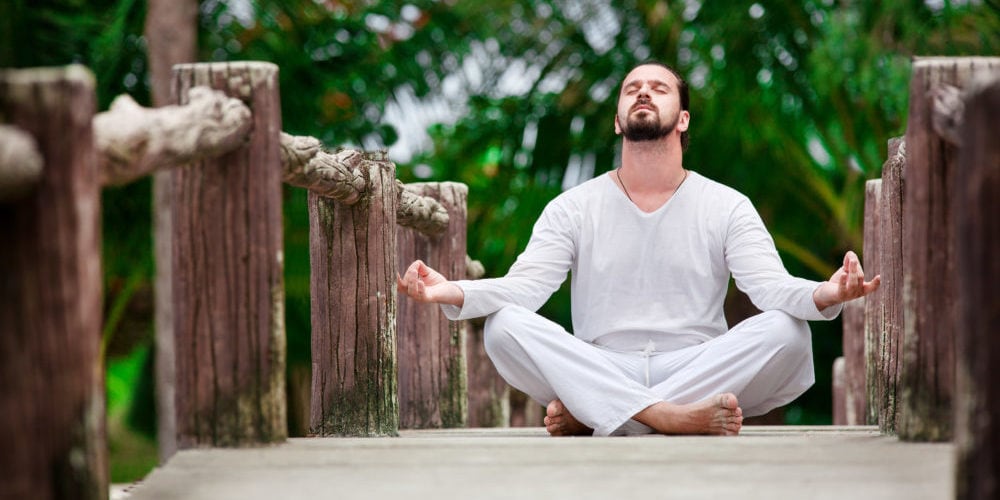 Meditating Man