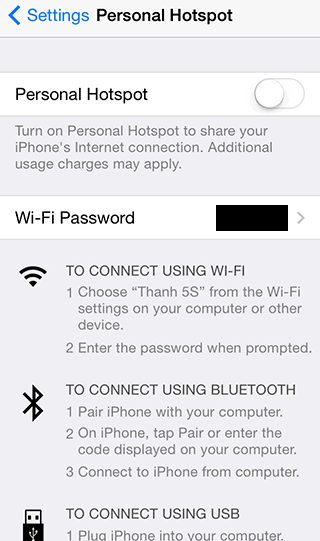 iPhone tethering. It's a good idea to have this on your phone plan as backup.